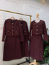 Premium Quality Tweed Jacket With Mid-Length Skirts Sets